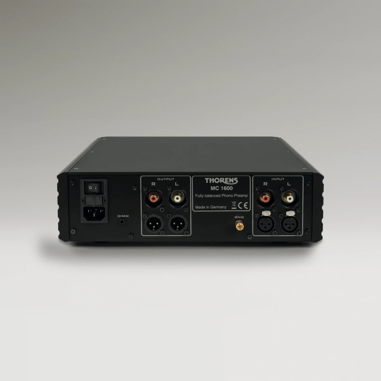 Thorens MC 1600 Rückseite
