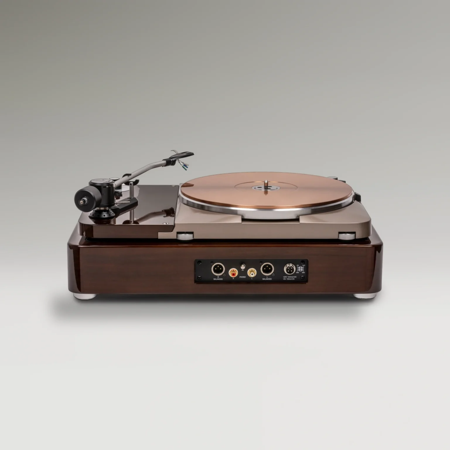 Thorens TD 124 DD Exclusive Rückseite