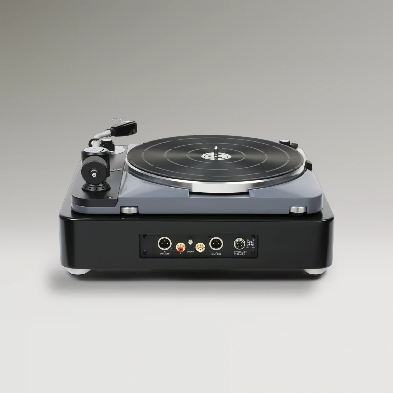 Thorens TD 124 DD Rückseite