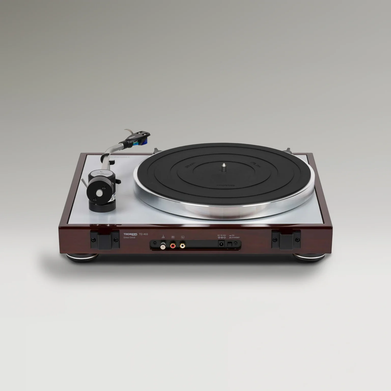 Thorens TD 403 DD Rückseite